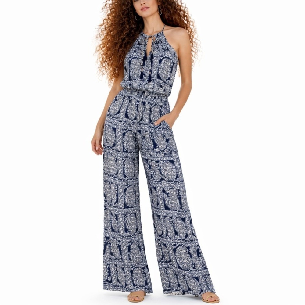AMERICAN EAGLE Bohemian Floral Print Jumpsuit. Size XS